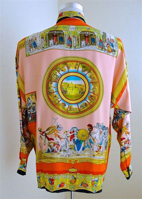 versace shirt 80's|vintage versace clothes for sale.